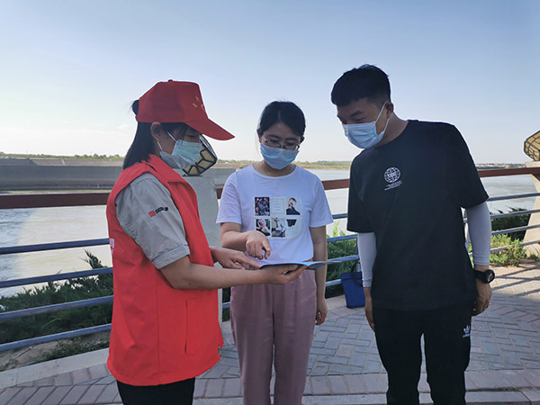 大唐海勃灣水利樞紐公司：保護(hù)母親河，我們在行動