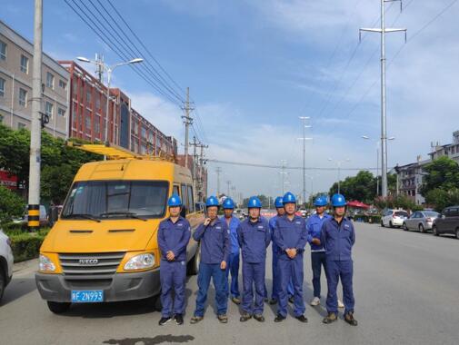 陜西地電城固分公司：地電藍(lán)，高考護航者