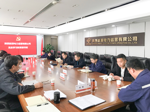 全員讀黨史、堅(jiān)定跟黨走：陜投集團(tuán)電力運(yùn)營公司全員黨史學(xué)習(xí)讀書活動(dòng)扎實(shí)開展