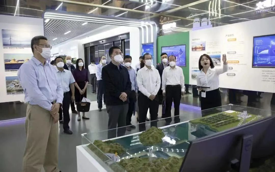 國務(wù)院國資委黨委委員、副主任翁杰明到國家電投督導(dǎo)工作