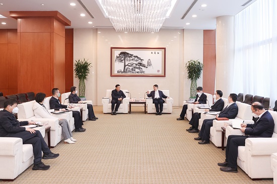 華能集團黨組書記、董事長溫樞剛會見中電聯(lián)常務副理事長楊昆
