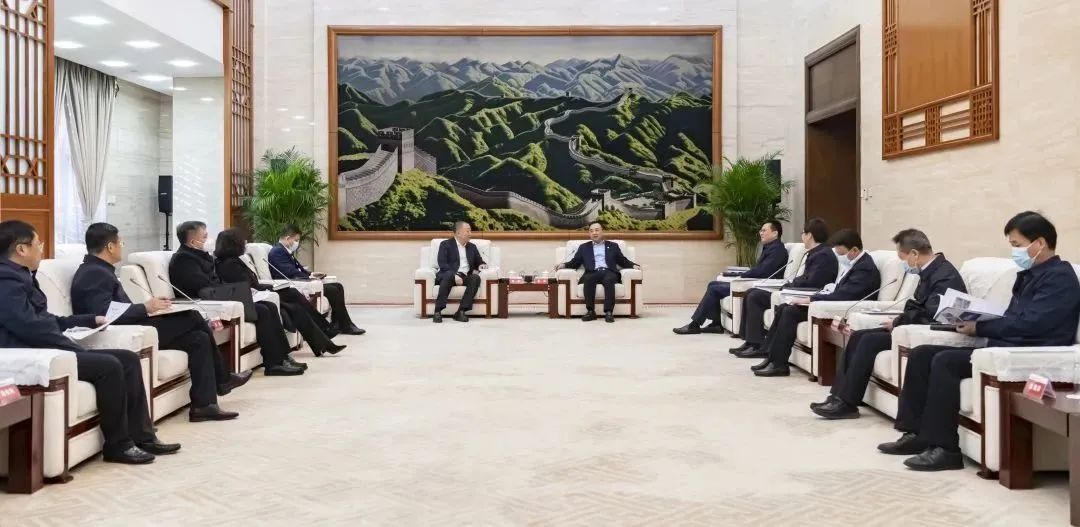 大唐集團黨組書記、董事長鄒磊會見鐵嶺市委書記、市人大常委會主任宋誠