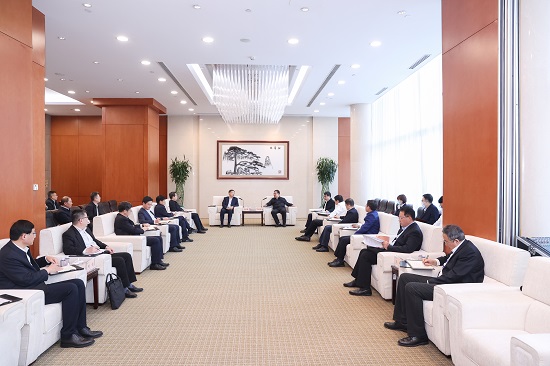 華能集團有限公司總經(jīng)理、黨組副書記鄧建玲會見淄博市委書記馬曉磊