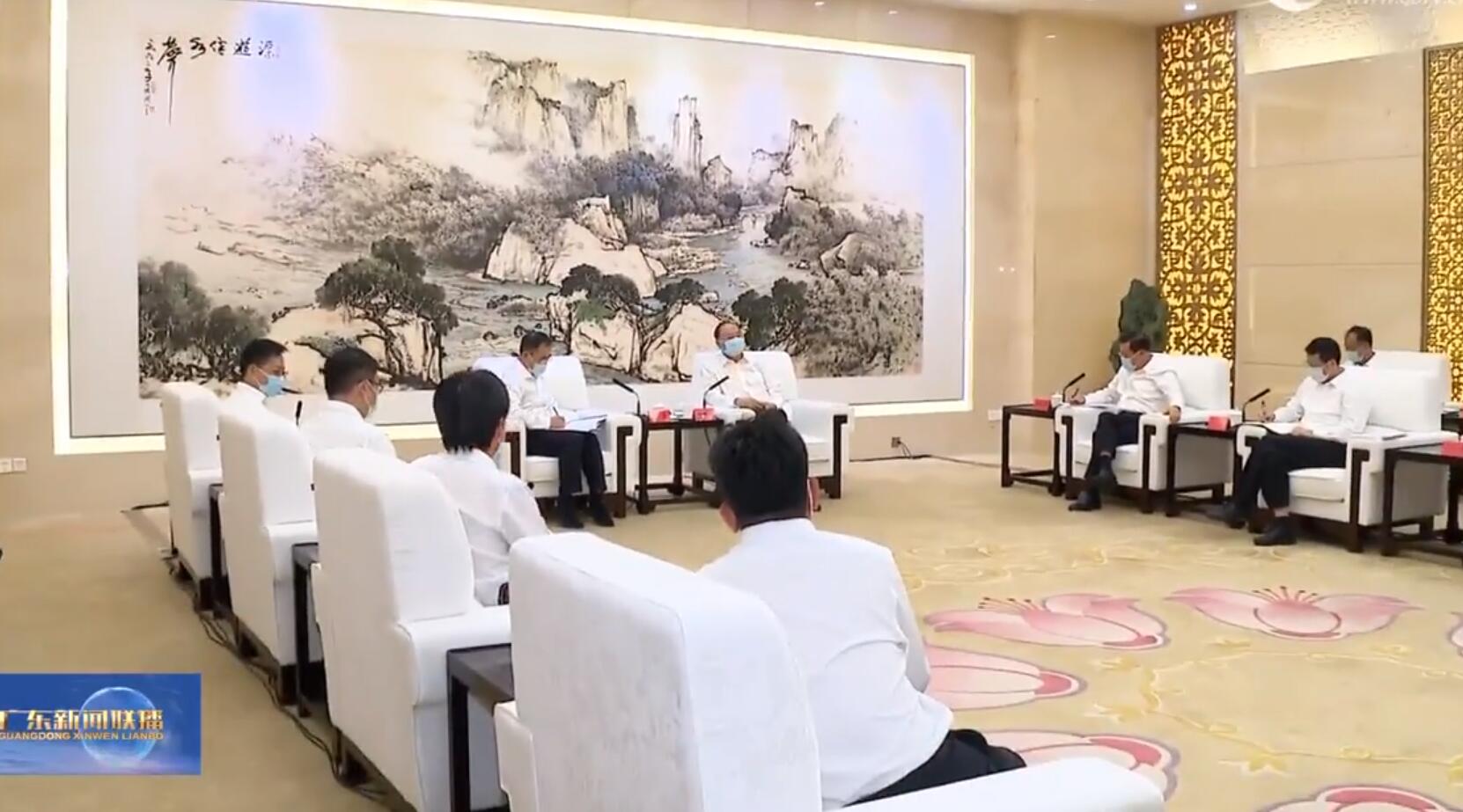 大唐集團(tuán)黨組書記、董事長鄒磊拜會廣東省委書記黃坤明、省長王偉中