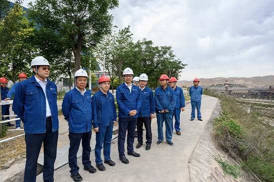 華能集團(tuán)總經(jīng)理、黨組副書記鄧建玲到蘭州熱電公司調(diào)研