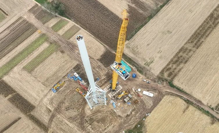 國內首臺！三邊形桁架塔風電機組并網(wǎng)成功