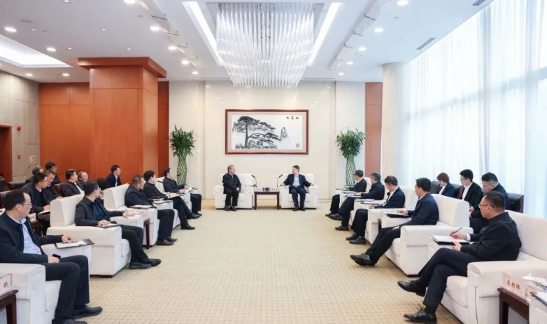 中國華能集團黨組書記、董事長溫樞剛會見河北省委常委、唐山市委書記武衛(wèi)東