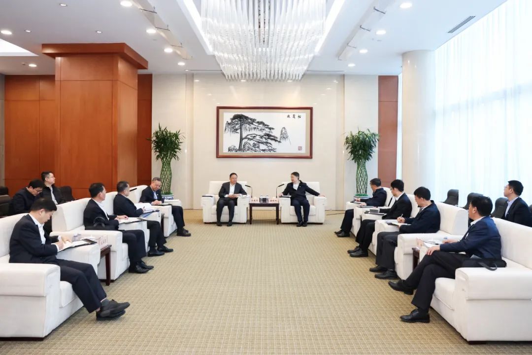 華能集團(tuán)黨組書記、董事長溫樞剛會見中國鐵建黨委書記、董事長汪建平