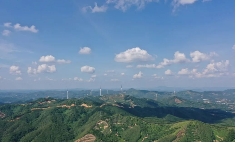 欽北五寧一期80MW風(fēng)電項目實(shí)現(xiàn)全容量并網(wǎng)