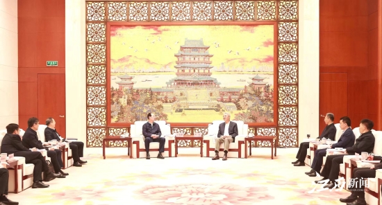 中國(guó)電建黨委書記、董事長(zhǎng)丁焰章拜會(huì)江西省委書記尹弘