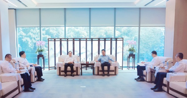 華電集團黨組書記、董事長江毅會見廣東省委常委、廣州市委書記郭永航