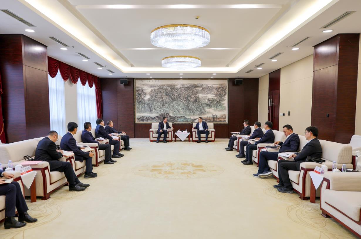 大唐甘肅公司黨委書記、董事長王建偉拜會(huì)國網(wǎng)甘肅省電力公司董事長、黨委書記林一凡