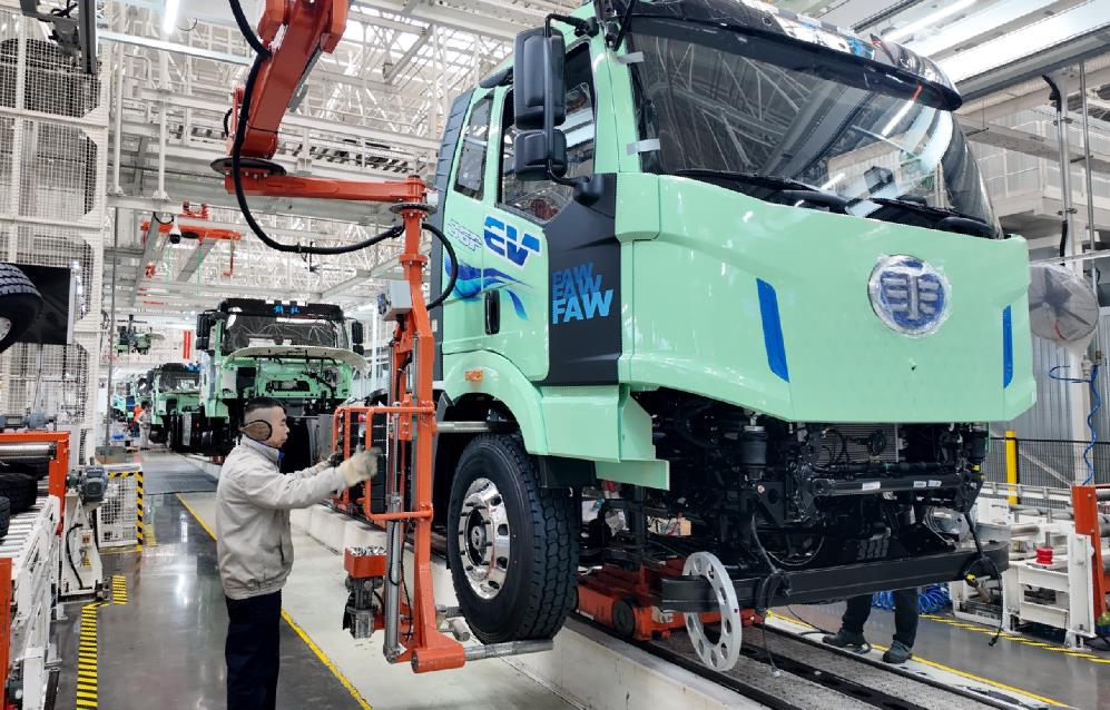 中國(guó)一汽1月份銷售整車26萬輛