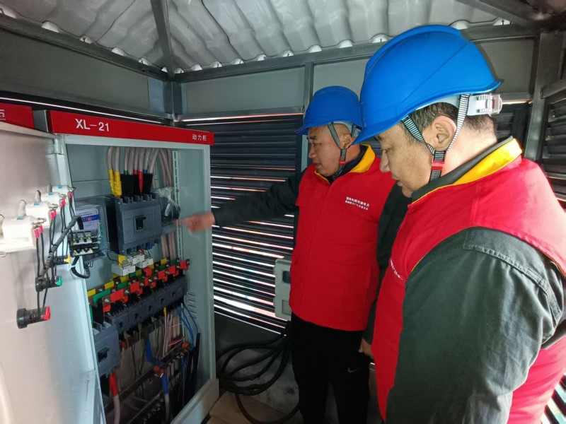 國(guó)網(wǎng)項(xiàng)城市供電公司“把脈” 校園用電，筑牢安全防線